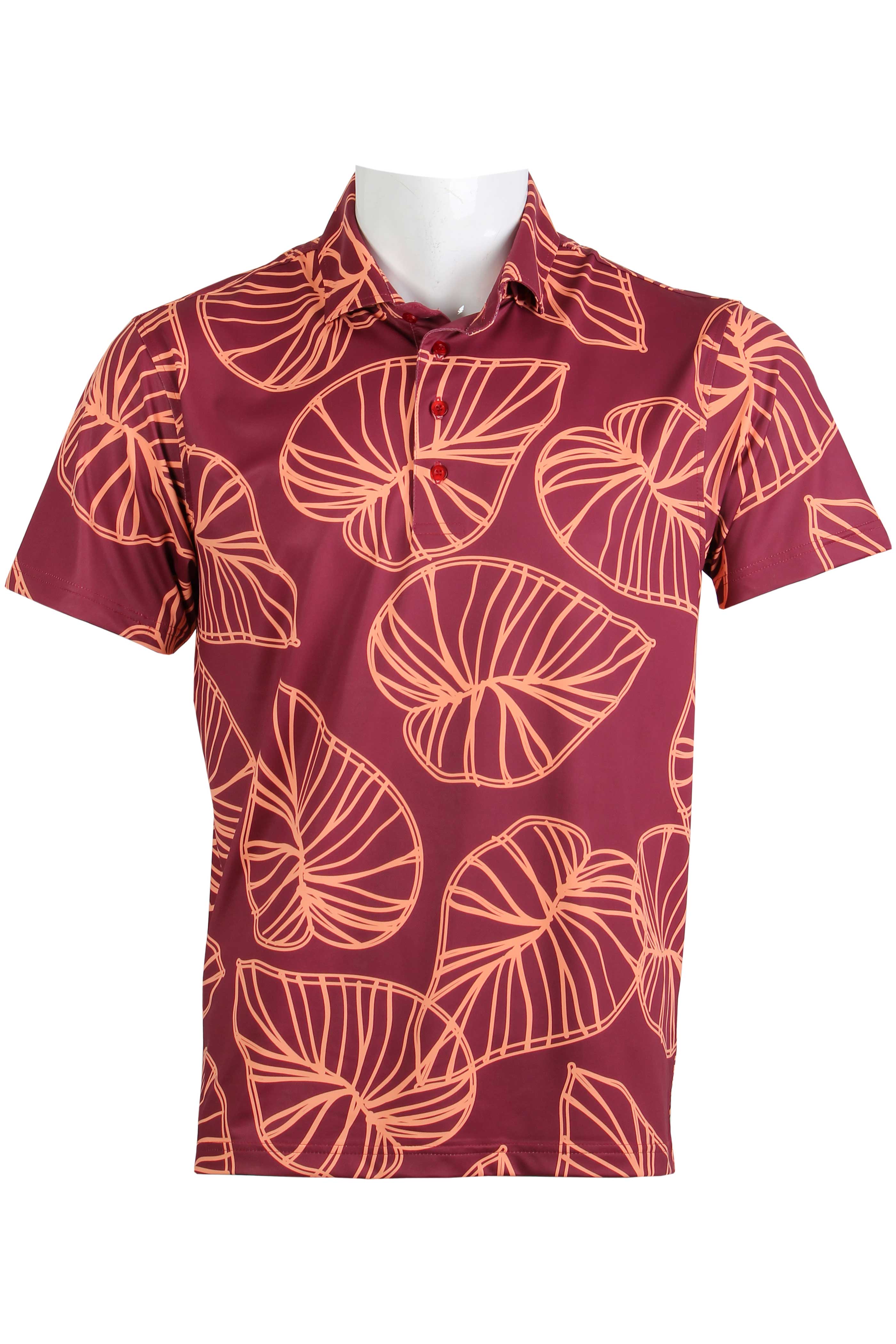 Burgundy and Peach Kalo Polo Five Birdies