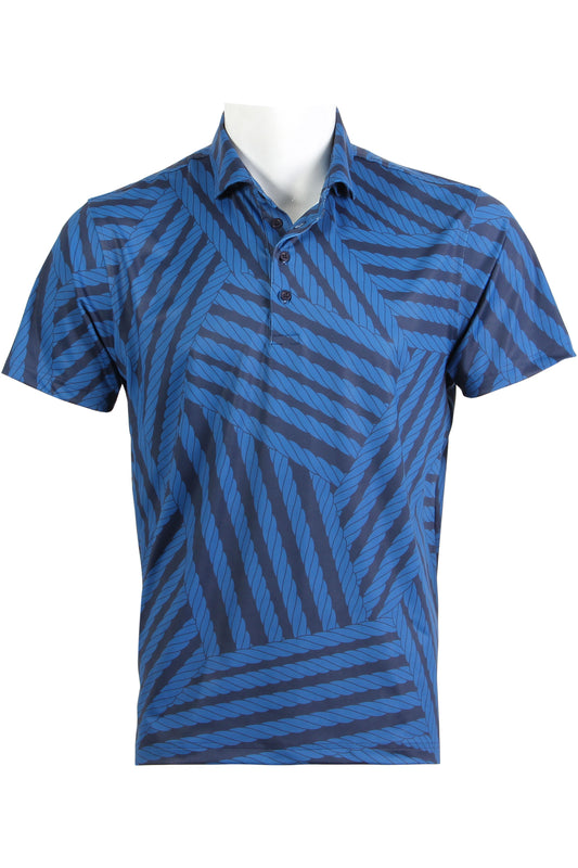 Blue Cord Polo