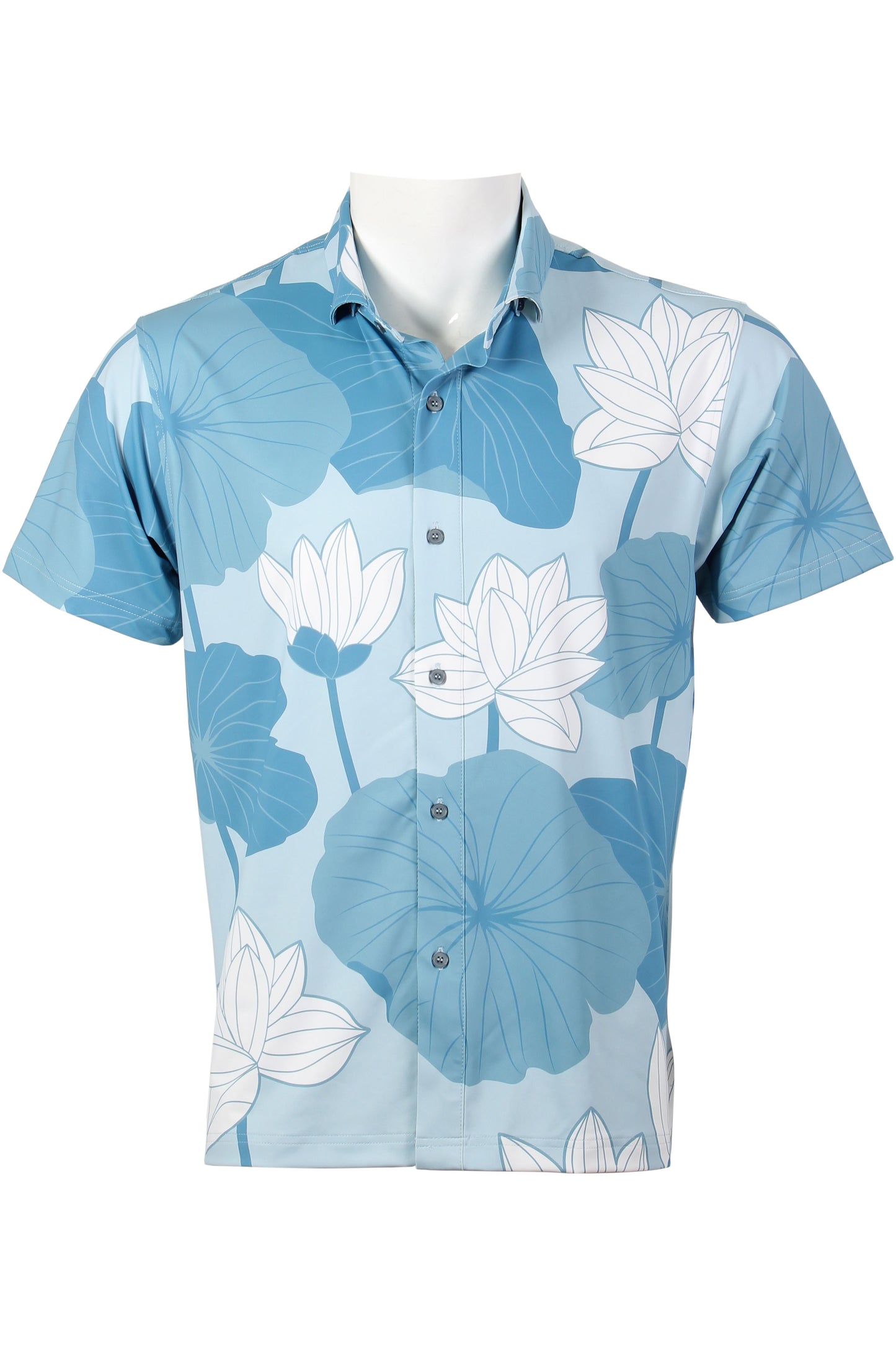 Blue Lotus Button Down