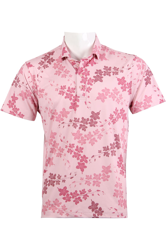 Mauve Cascading Orchid Polo