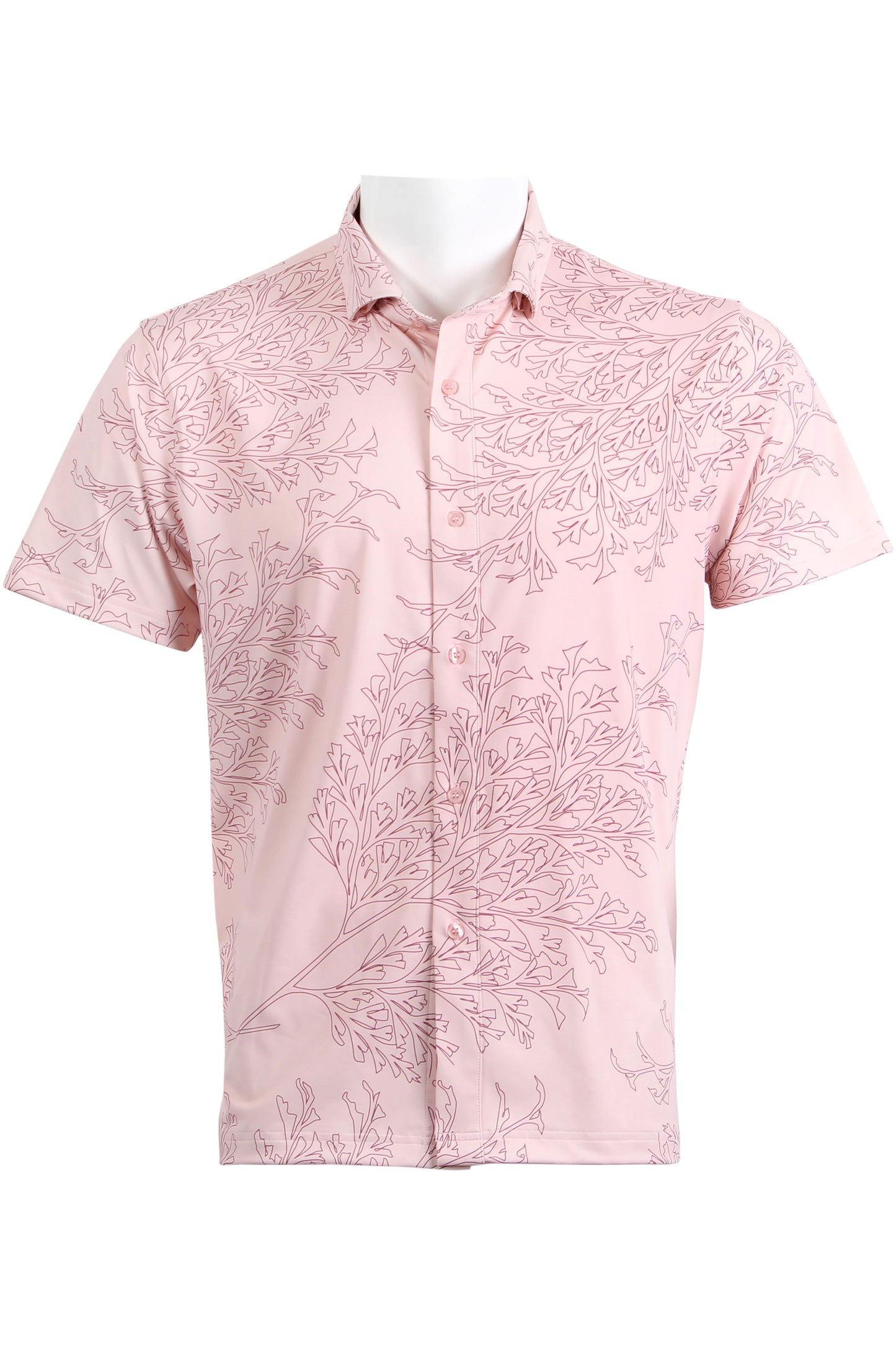 Pink Pala'a Button Down