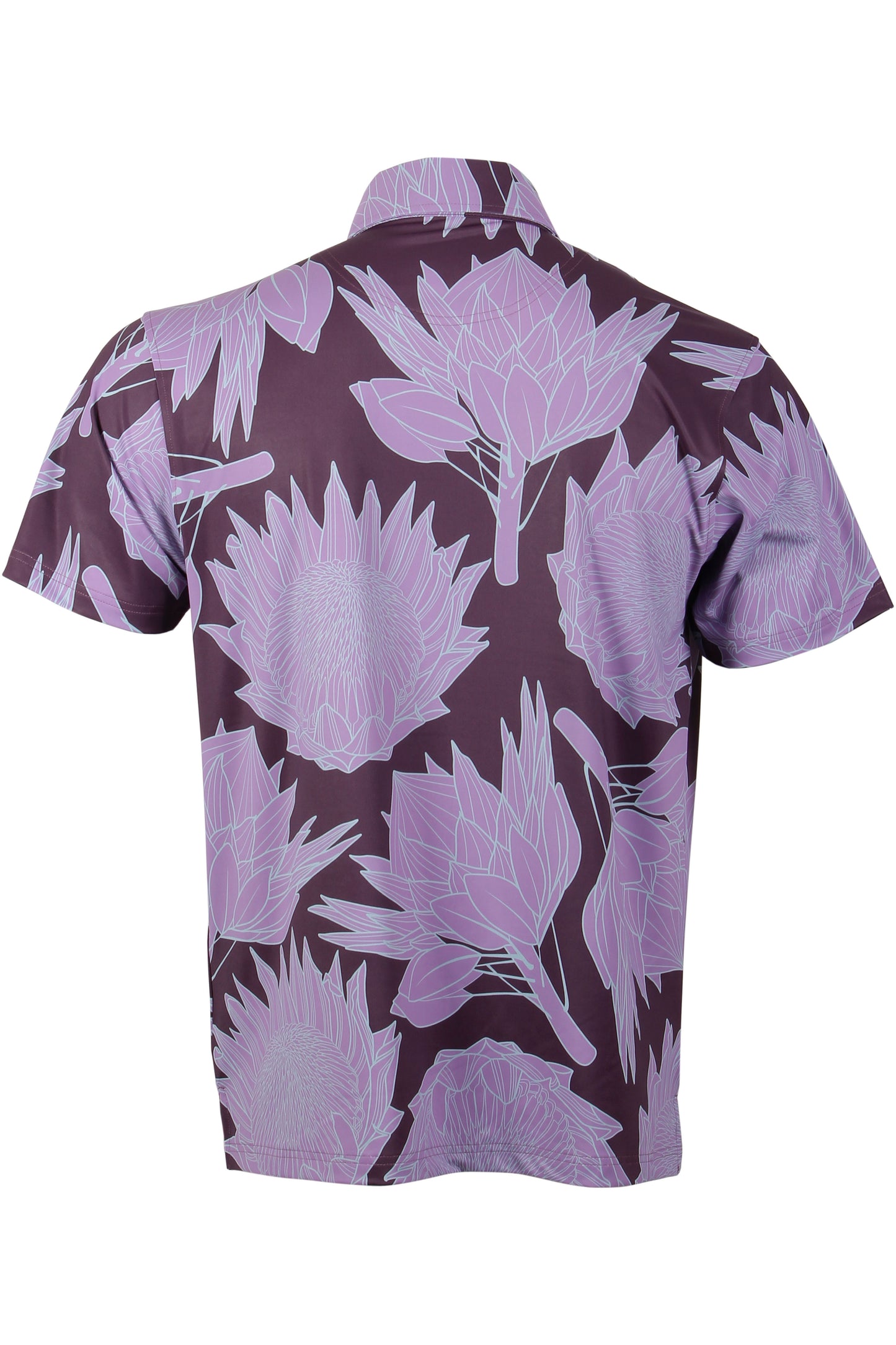 Purple Protea Button Down