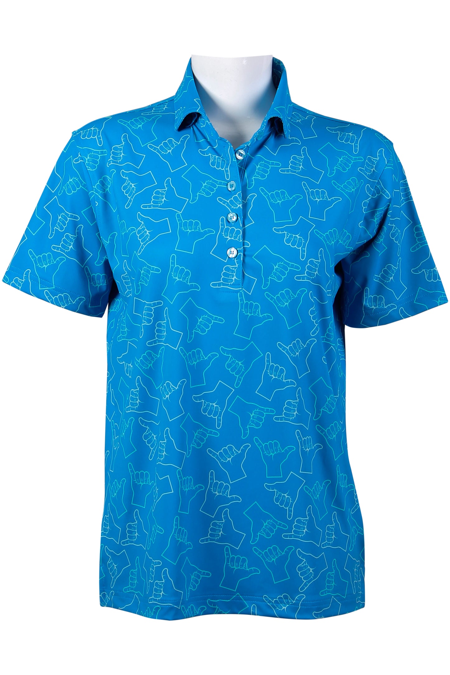 Blue Shaka Polo (Women's)