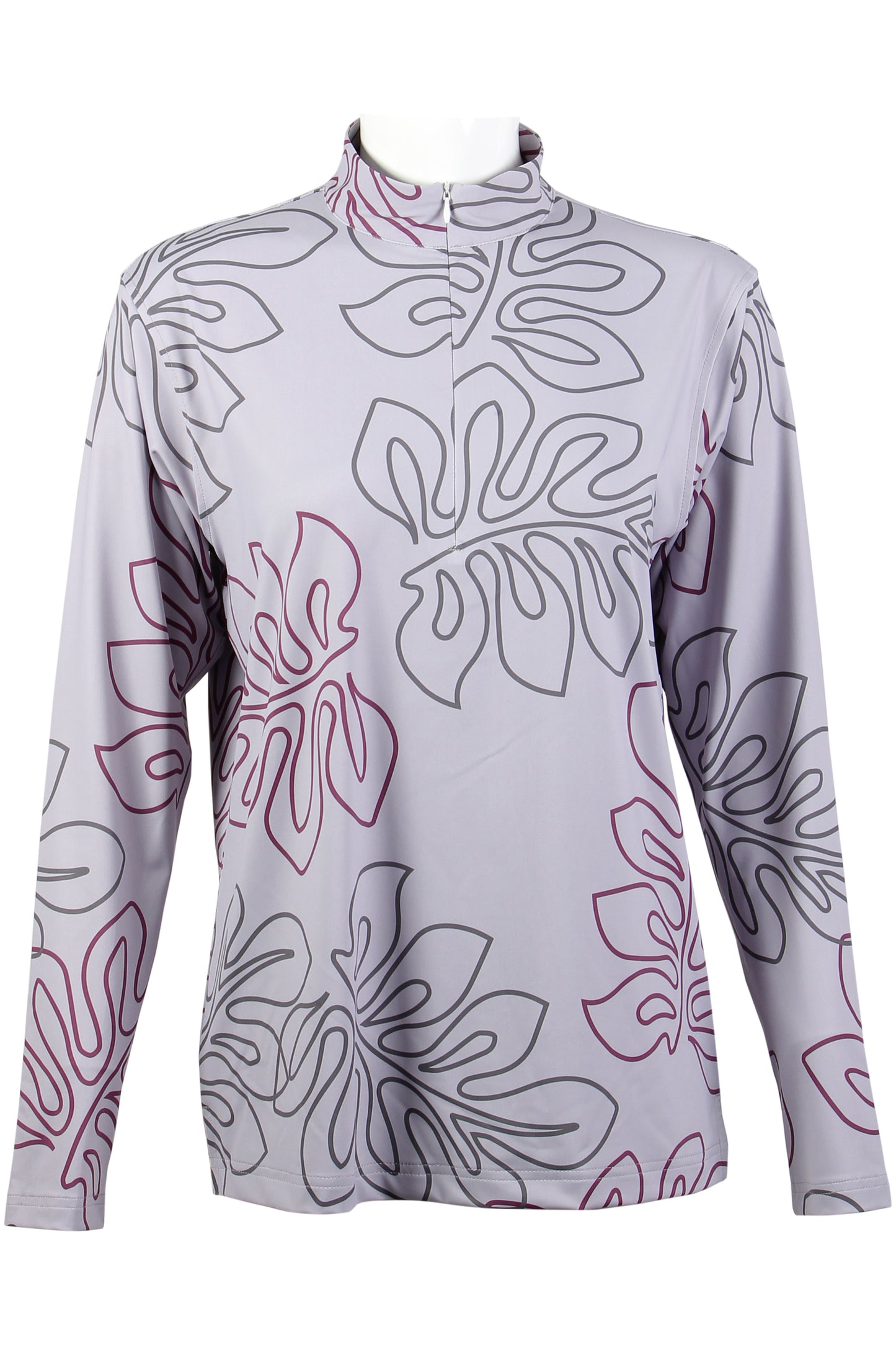 Lavender Laua'e Long Sleeve Mock Neck (Women's)